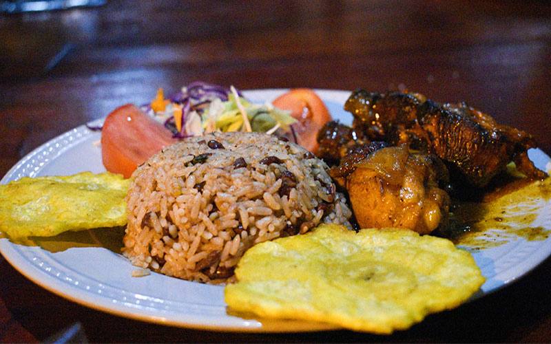 Essen in Costa Rica Rice-and-beans